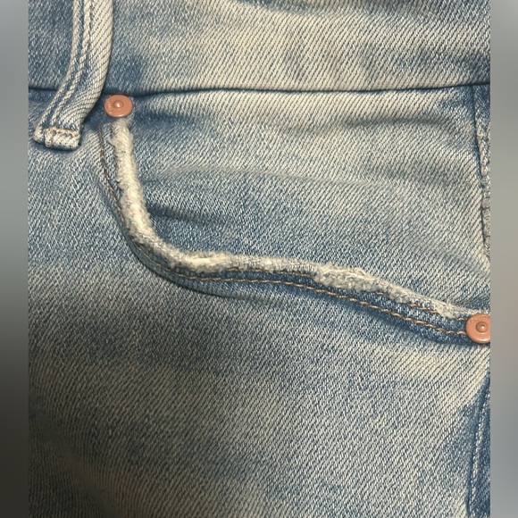 Mother, “29, high-waisted Looker ankle fray jeans at their best. Ironed. - Picture 6 of 10